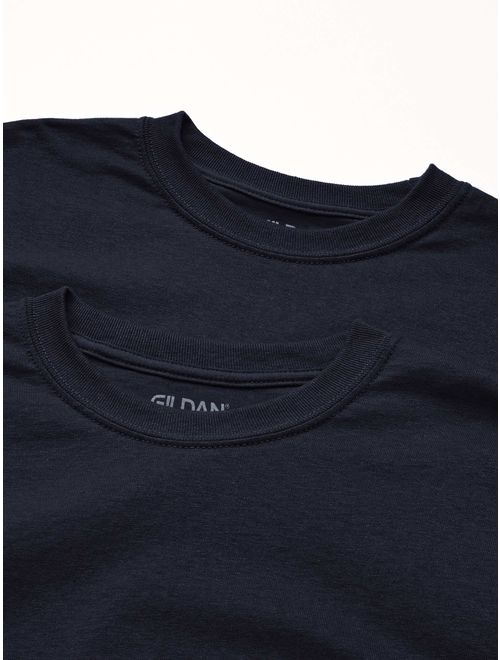 Gildan Men's DryBlend Adult Long Sleeve Crew Neck T-Shirt, 2-Pack