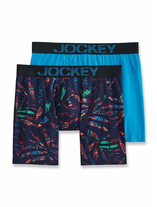 Jockey Men's Underwear RapidCoolTM Boxer Brief - 2 Pack