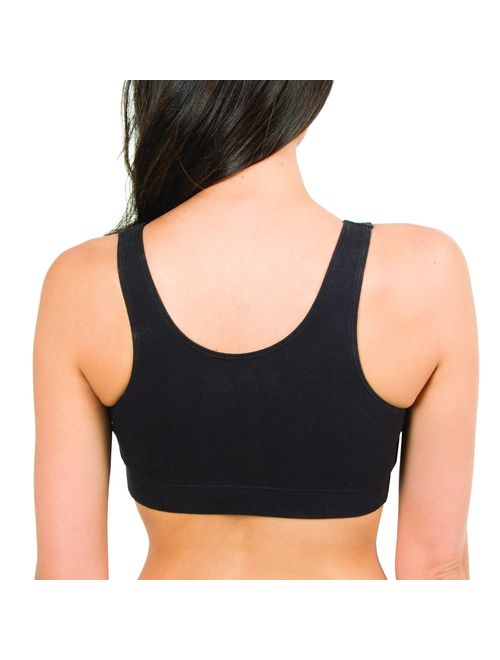 Fruit of the Loom Women's Sport Bra with Cookies (Pack of 2)