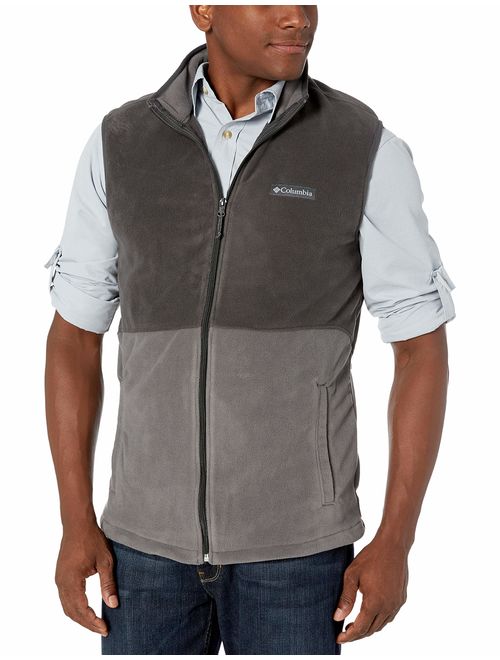 Columbia Men's Basin Trail Fleece Vest, Full Zip