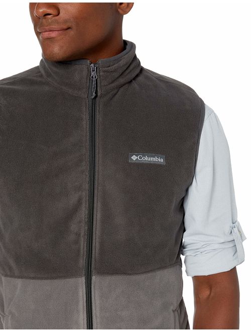 Columbia Men's Basin Trail Fleece Vest, Full Zip