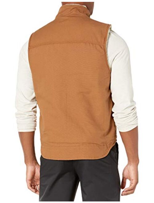 Carhartt Men's Flame-Resistant Mock-Neck Sherpa-Lined Vest