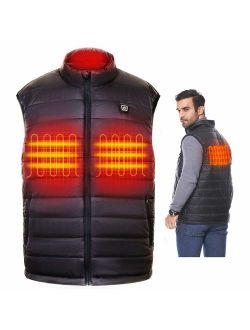 TAJARLY Heated Vest Lightweight-Washable Heated Vests for Men&Women with Battery Pack