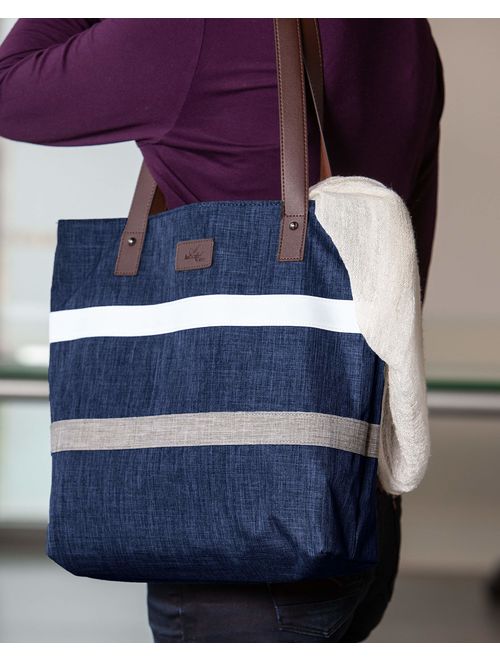 Aleah Wear Shoulder Tote Bag Purse Handbag For Women | For Work School Travel Business Shopping