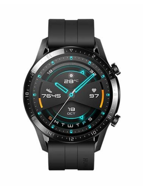 Huawei Watch GT 2 2019 Bluetooth SmartWatch, Longer Lasting 2 Weeks Battery Life, Waterproof, Compatible with iPhone and Android, 46mm