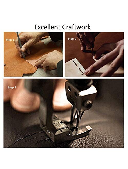 Moflycom Womens Wallet RFID Blocking Genuine Leather Zip Around Wallet Clutch Wristlet Travel Long Purse for Women