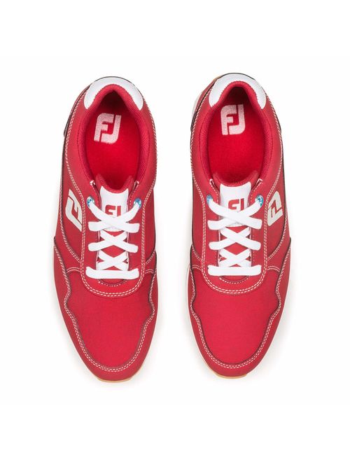 FootJoy Women's Sport Retro Golf Shoes Red 7 M US