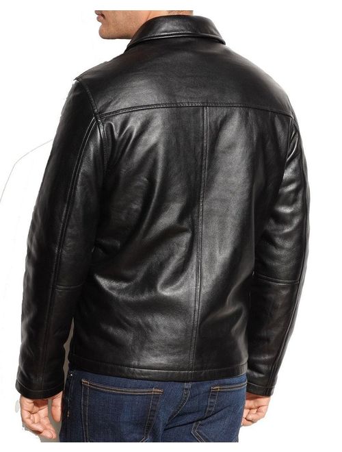Fashion Store FS Lambskin Leather Men's Lambskin Leather Jacket