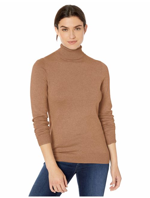 Amazon Essentials Women's Lightweight Turtleneck Sweater