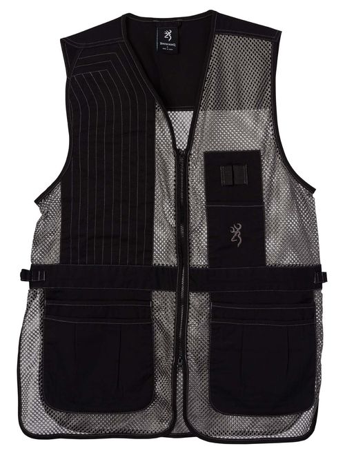 Browning Trapper Creek Shooting Vest-Gray