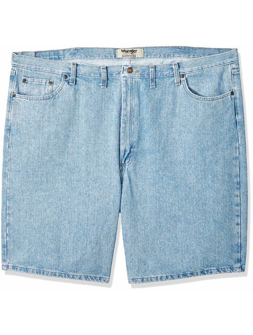 Wrangler Authentics Men's Big and Tall Classic Relaxed Fit 5 Pocket Jean Short