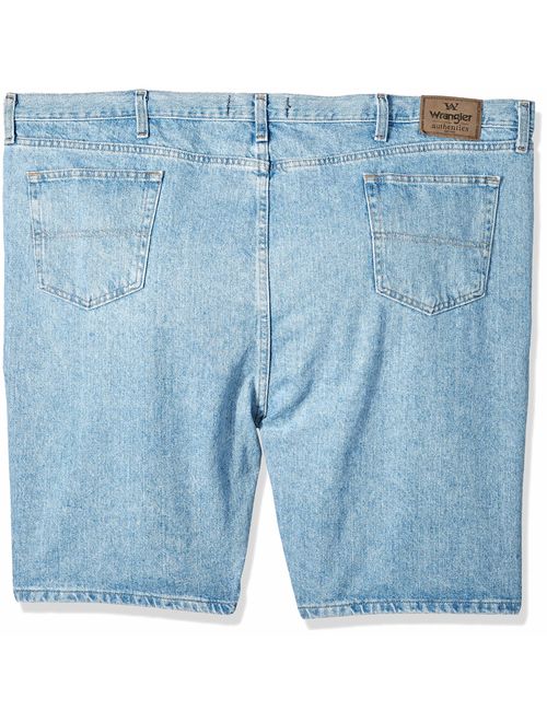 Wrangler Authentics Men's Big and Tall Classic Relaxed Fit 5 Pocket Jean Short