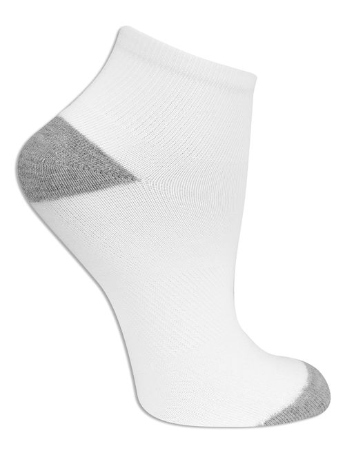 Fruit of the Loom Women's Arch Support Ankle Socks, 6 Pack