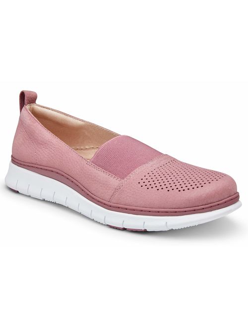 Vionic Women's Fresh Roxan Leisure Travel Shoes - Ladies Slip on Walking Shoe with Concealed Orthotic Arch Support