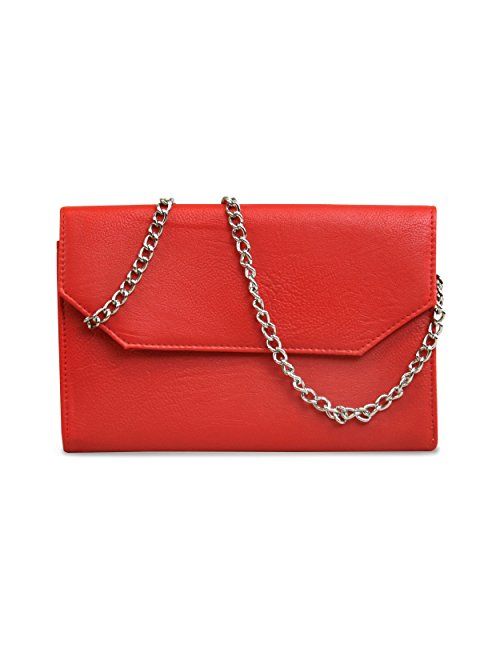 Beyond A Bag Corso Clutch in Red