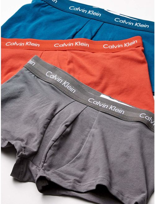Calvin Klein Men's Cotton Stretch Multipack Low Rise Trunks