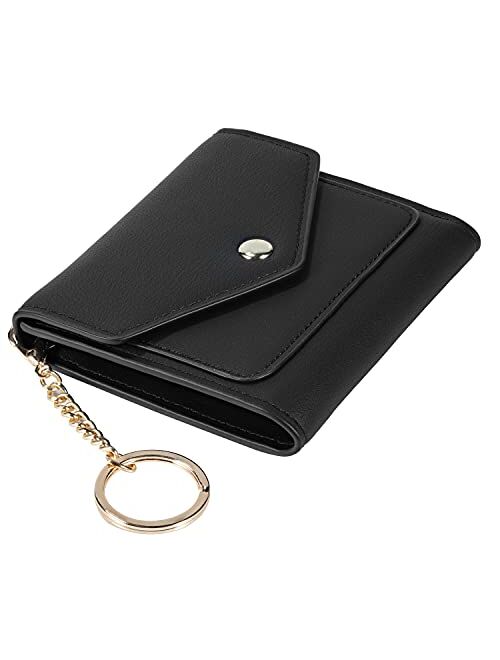 RFID Blocking Women's Credit Card Holder Gostwo Leather Small Wallet for Women 