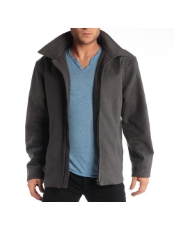 Grant Mens Wool 28" JD Zip Open Front Jacket