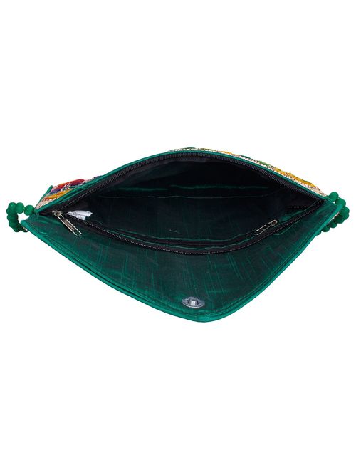 Rajasthani jaipuriart Sling Bag Foldover Clutch Purse