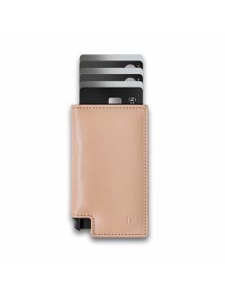 Ekster Parliament - Slim Leather Wallet With Tracker RFID Blocking - Quick Card Access