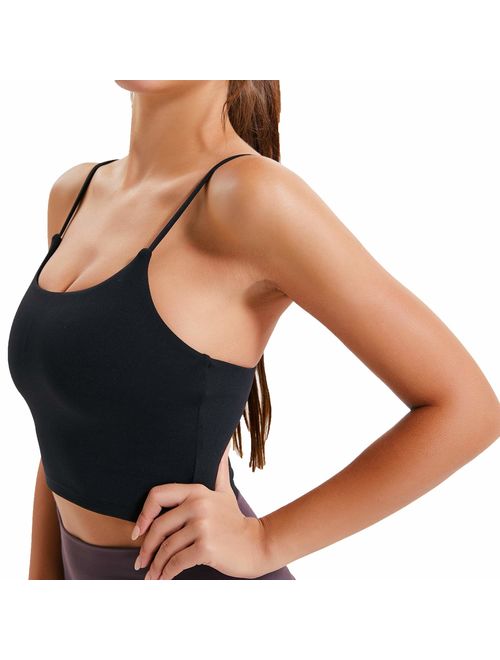 Lemedy Padded Sports Bra Fitness Workout Yoga Tank Top