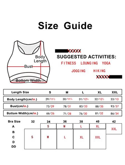 icyzone Workout Sports Bras for Women - Fitness Athletic Exercise Running Bra Yoga Tops