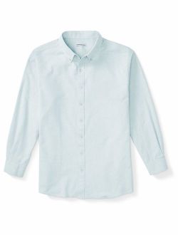 Men's Big and Tall Long-Sleeve Oxford Shirt fit by DXL
