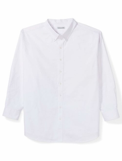 Men's Big and Tall Long-Sleeve Oxford Shirt fit by DXL