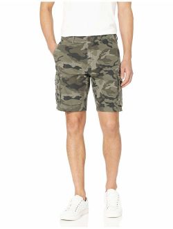 Amazon Brand - Goodthreads Men's 9 Cotton Camouflage Relaxed Fit Ziper Fly Short