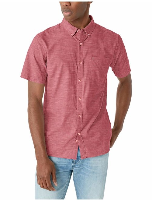 Hurley Men's One & Only Textured Short Sleeve Shirts
