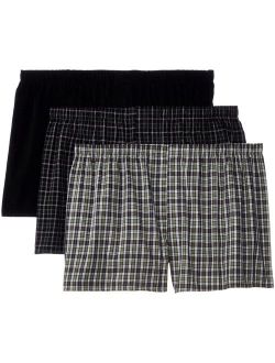 Men's Big Woven Boxers (Pack of 3)