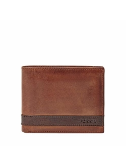 Men's Quinn Leather Bifold Flip ID Wallet