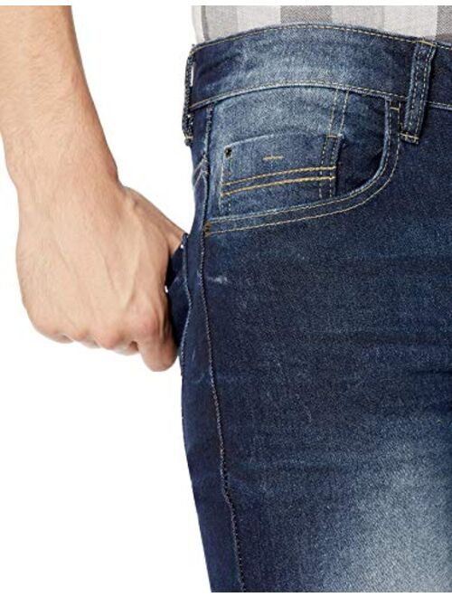 Southpole Men's Flex Stretch Basic Skinny Fit Denim Pants