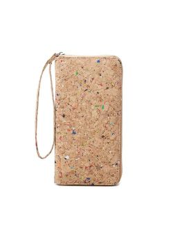 Lam Gallery Vegan Cork Wallets Purse Handbags for Womens Eco Friendly Cork Clutch Bag