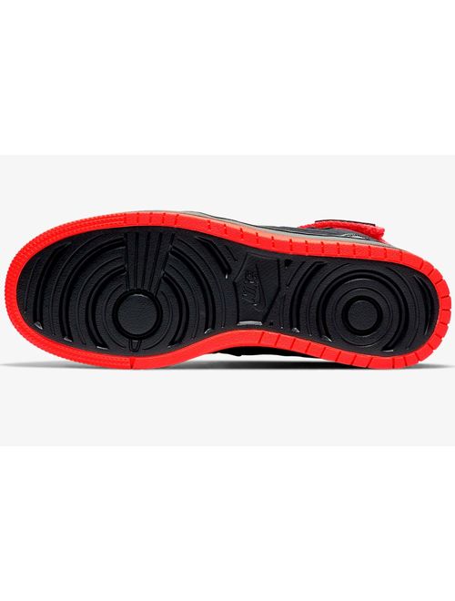 Women's AIR Jordan 1 NOVA XX Casual Shoes (5.5, Black/Bright Crimson)