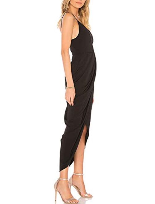 Buy CMZ2005 Women's Sexy V Neck Backless Maxi Dress Sleeveless Spaghetti  Straps Cocktail Party Dresses 71729 online | Topofstyle