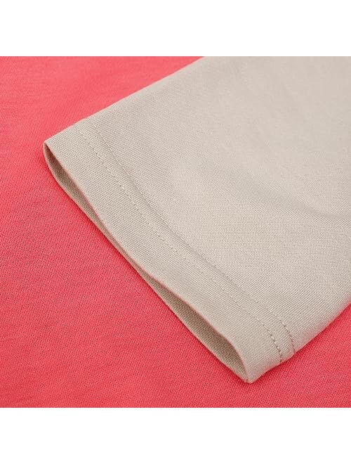 Barlver Women's Casual Hoodies Long Sleeve Sweatshirts Cowl Neck Drawstring Hooded Pullover Top with Pockets