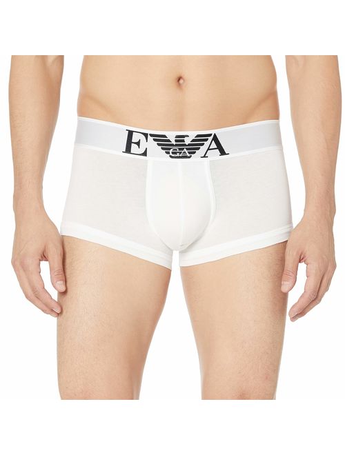 Emporio Armani Men's Cotton Stretch Trunk(Package may vary)