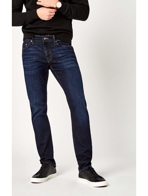 Mavi Men's Jake Regular-Rise Tapered Slim Fit Jeans