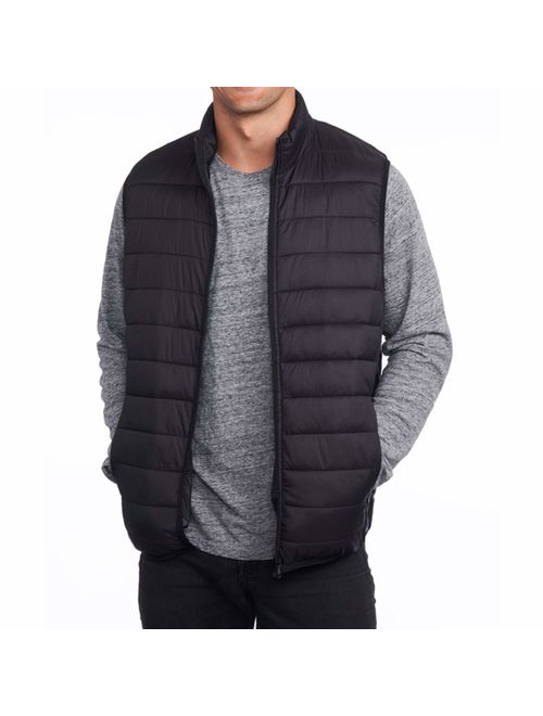 alpine swiss Clark Mens Lightweight Down Alternative Vest Jacket