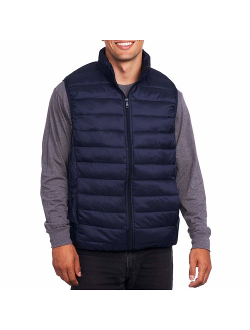 alpine swiss Clark Mens Lightweight Down Alternative Vest Jacket