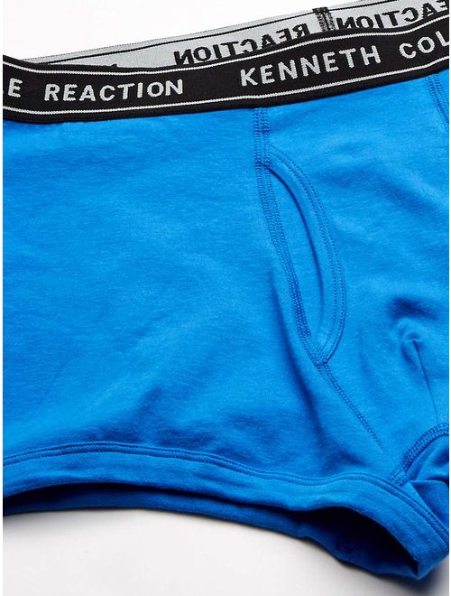 Kenneth Cole Reaction Men's Underwear Cotton Spandex Trunk, Multipack