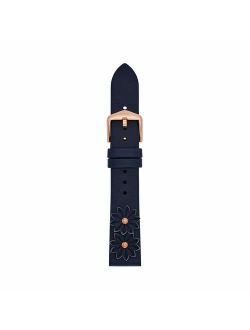 Women's 18mm Leather Watch Band
