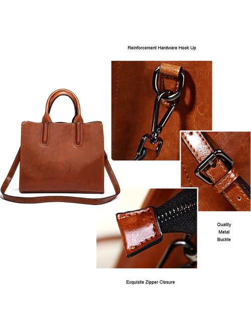 COCIFER Satchel Purses and Handbags for Women Shoulder Top Handle Tote Bags