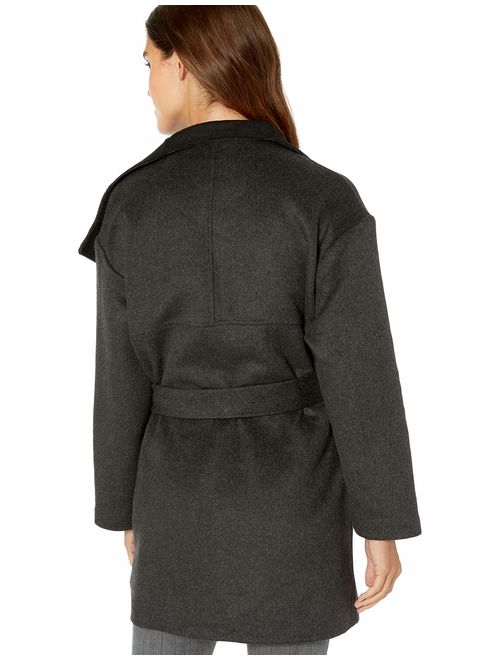Amazon Brand - Daily Ritual Women's Double-Face Wool Short Coat