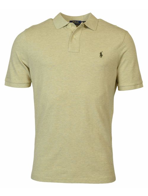 Polo Ralph Lauren Mens Short Sleeve Custom Slim Fit Polo T- Shirt