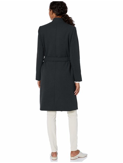 Amazon Brand - Daily Ritual Women's Wool Blend Belted Coat