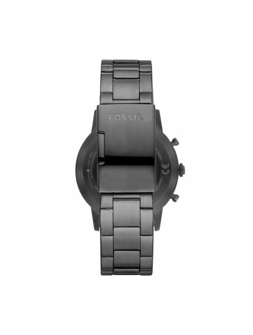 Fossil Men's Collider HR Heart Rate Stainless Steel Hybrid Smartwatch