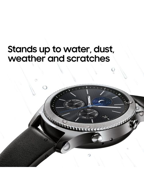 Samsung Gear S3 Classic Smartwatch (Bluetooth), SM-R770NZSAXAR â€“ US Version with Warranty