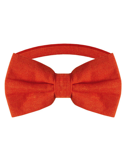 Bow Tie for Men Ties Mens Pre Tied Formal Tuxedo Bowtie for Adults & Children, Orange